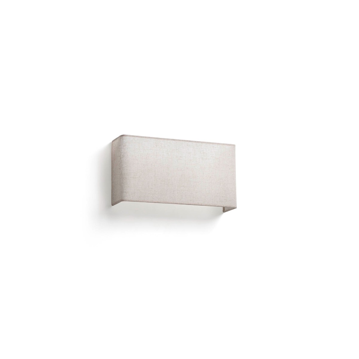 Faro Otton vertical - applique - 10,5 x ,5 cm - jute clair