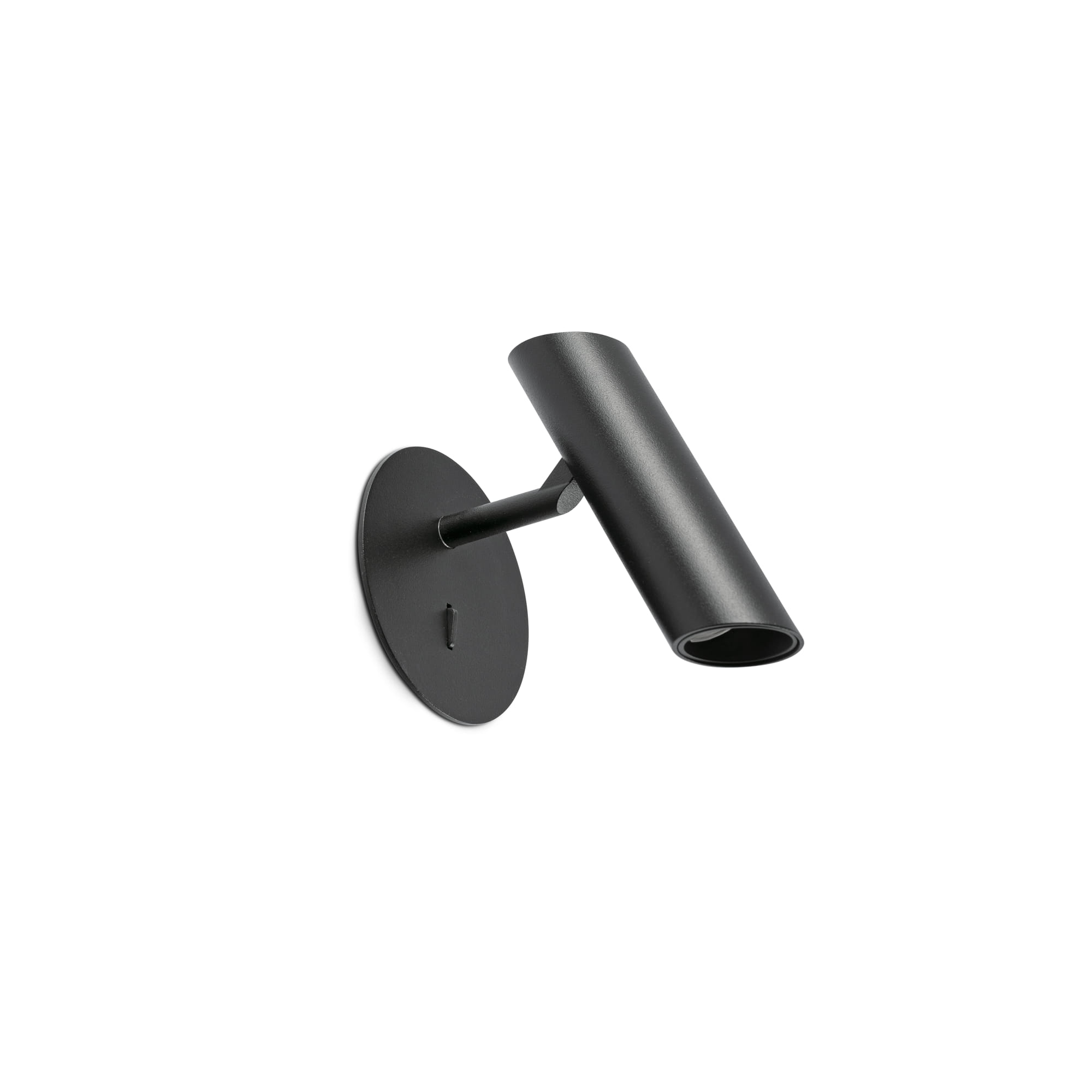 Faro Leo - applique murale avec interrupteur - Ø cm - 3,5W LED inclus - noir mat