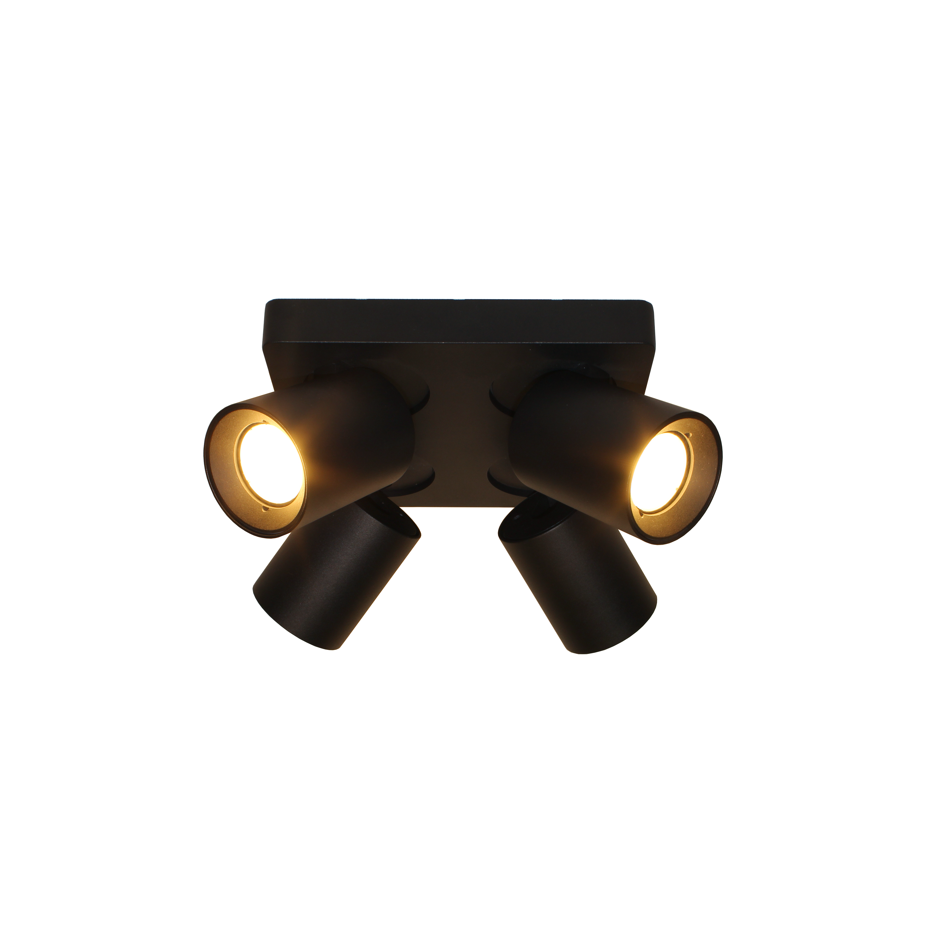 Artdelight Megano - spot en saillie 4L - x 11,5 cm - noir