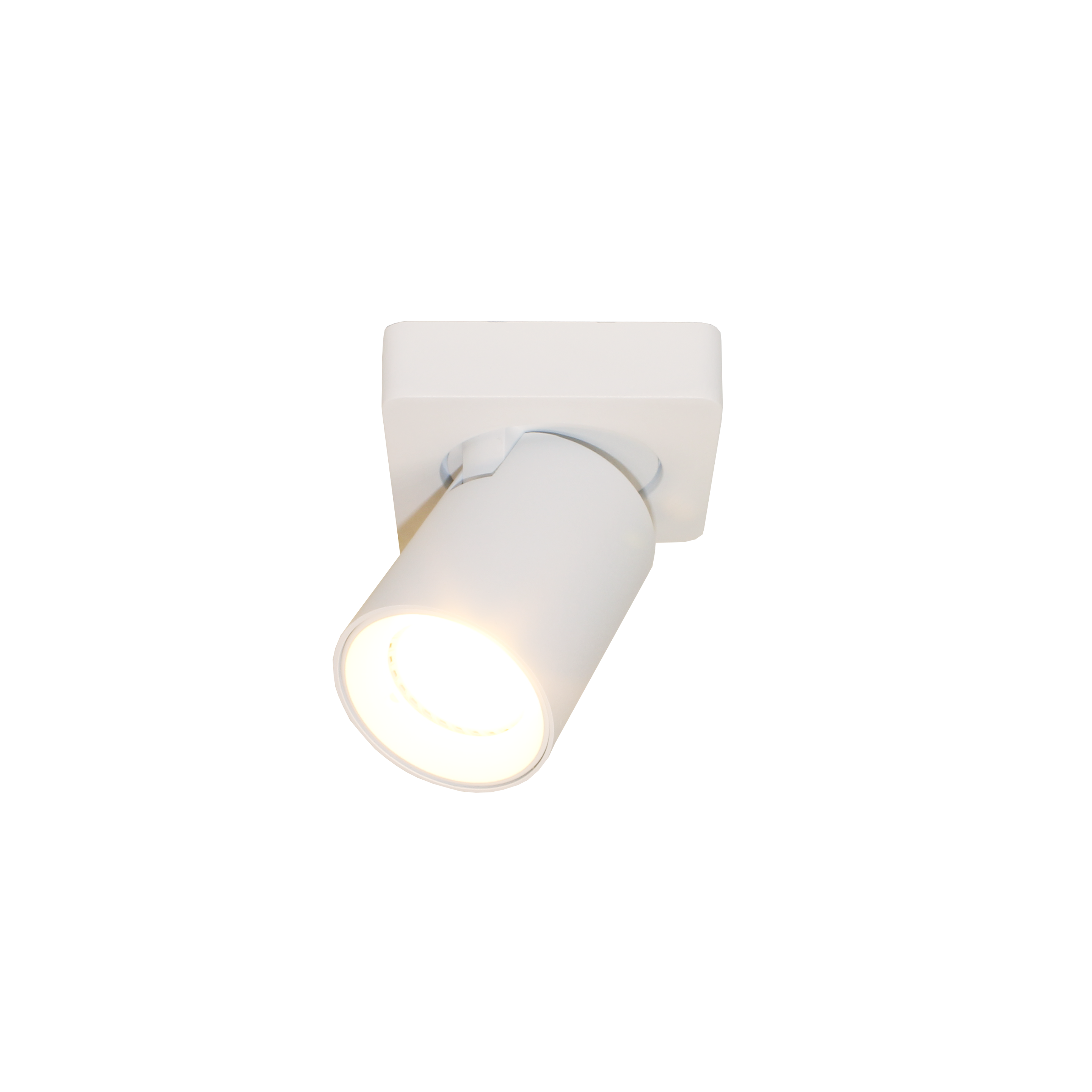 Artdelight Megano - spot en saillie 1L - x 11,5 cm - blanc