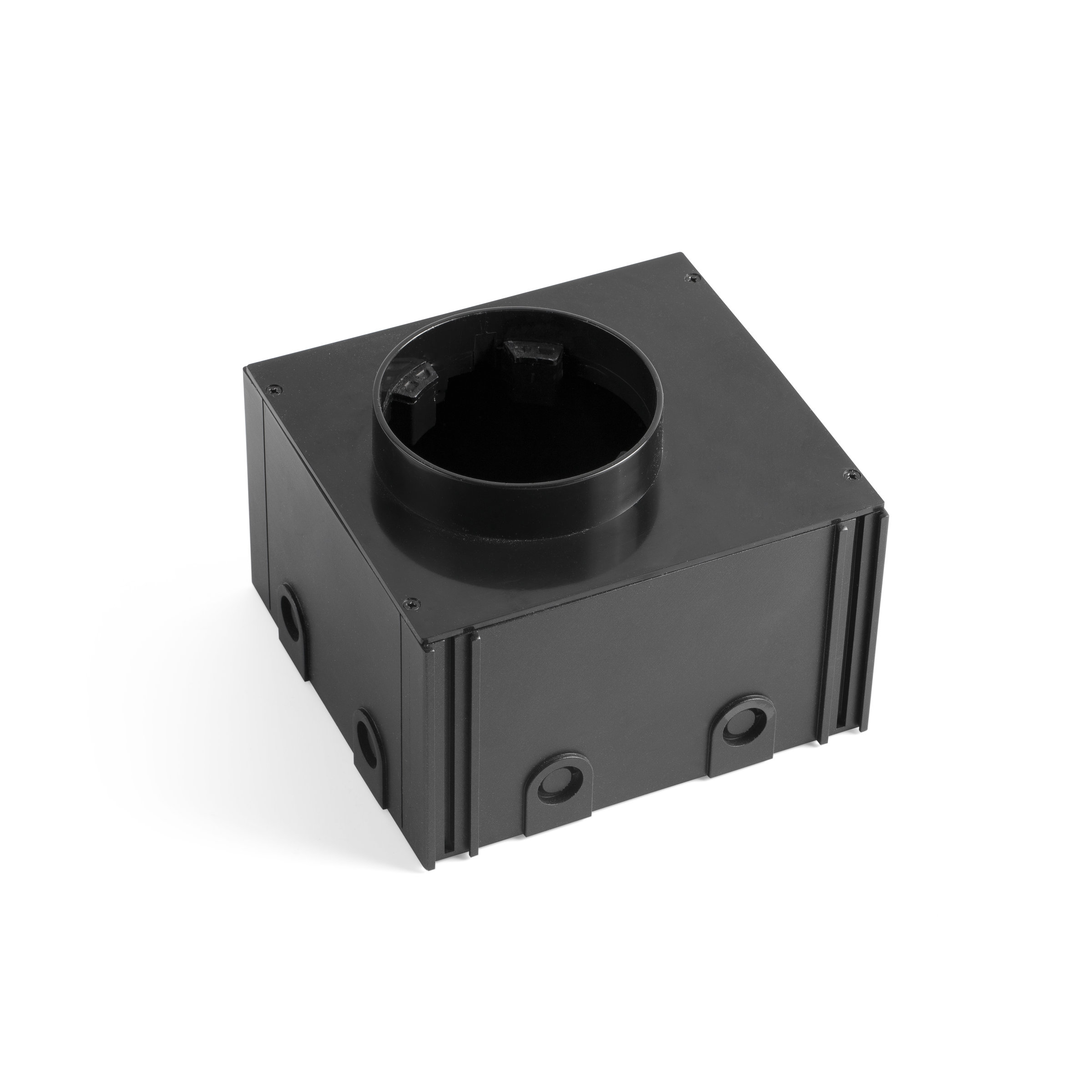 Faro Tras - boîte encastrée pour spots au sol - ,7 x 10,4 cm - noir