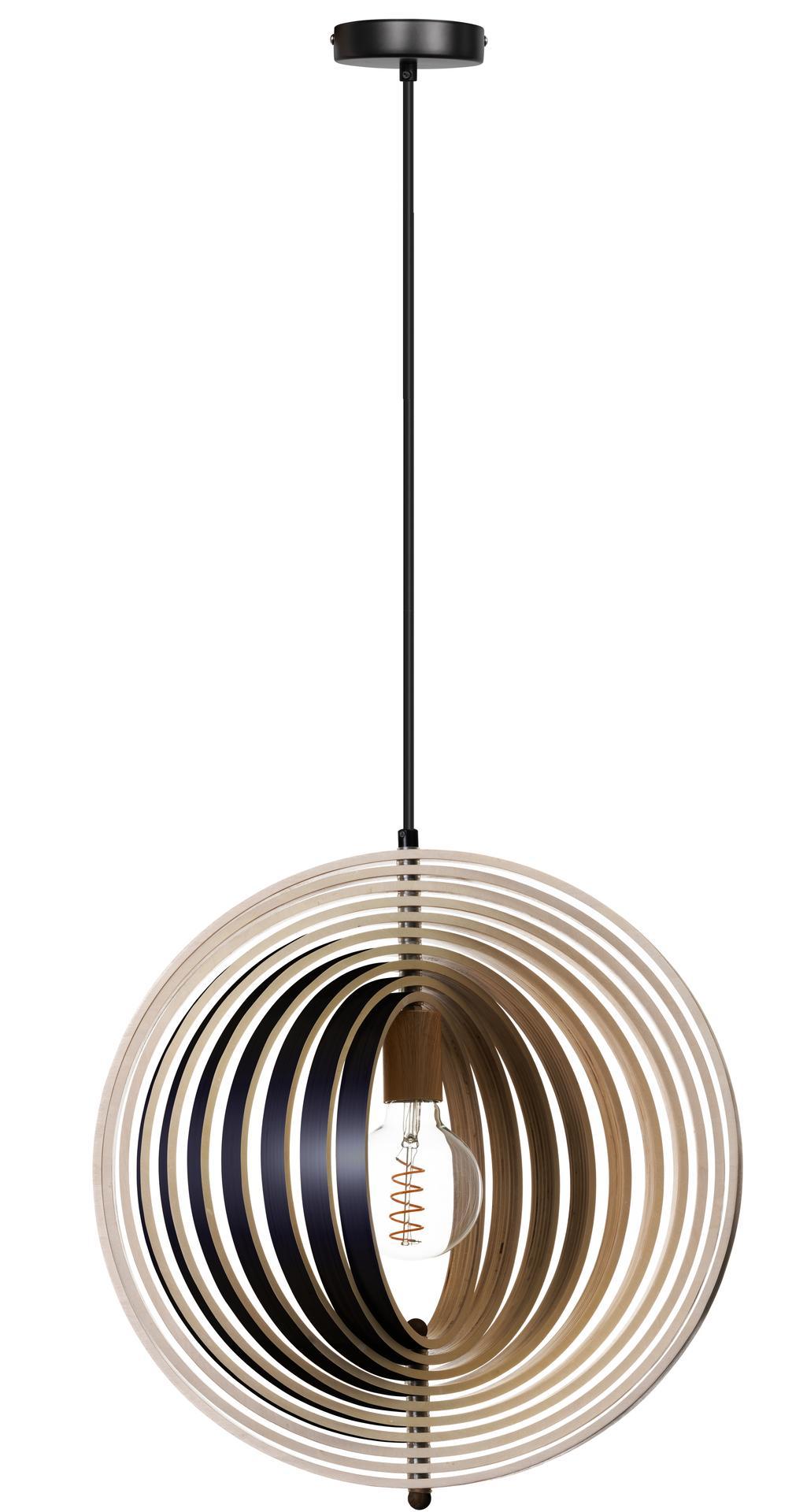 ETH Woody - suspension - Ø 43,5 x - brun et noir