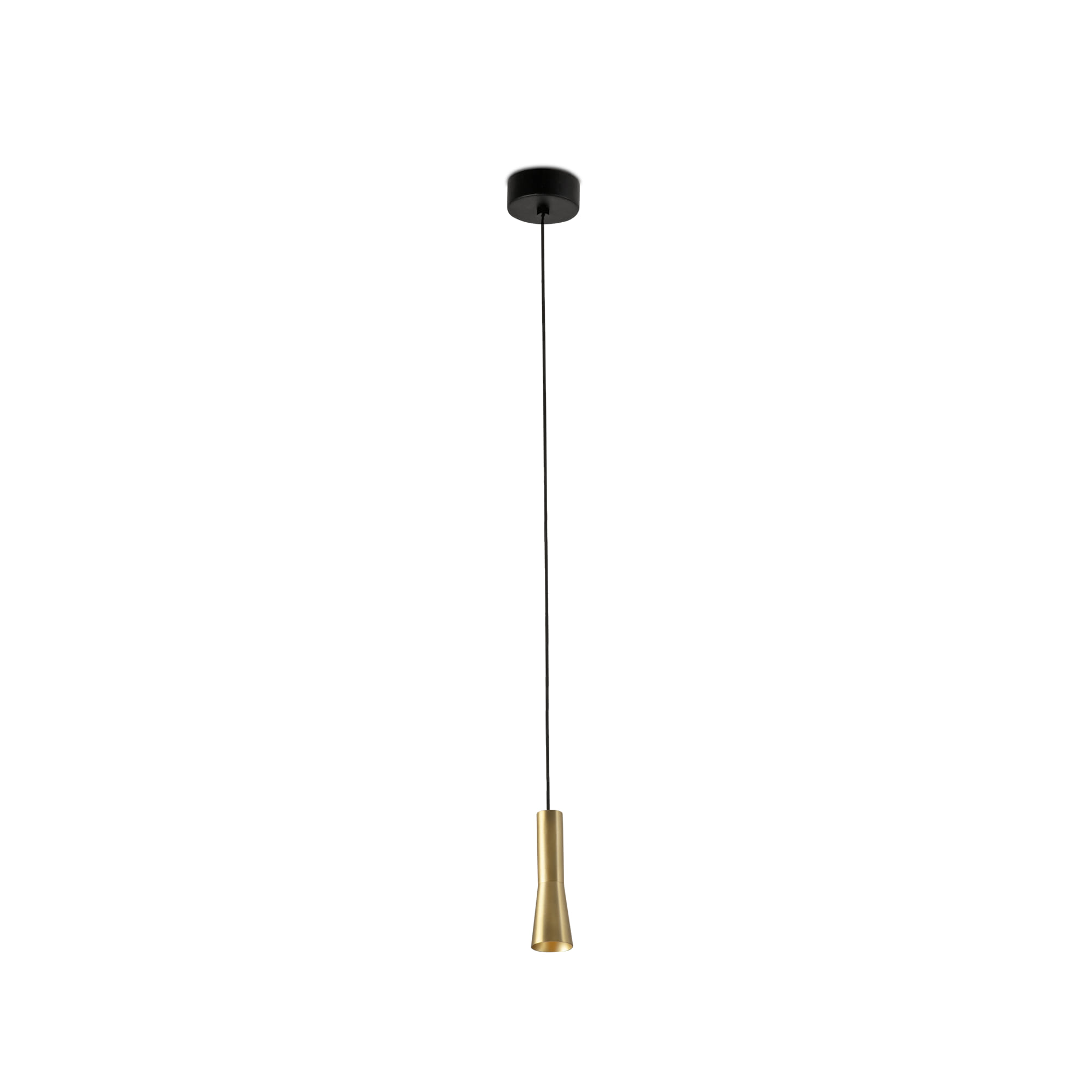 Faro Nina - lampe suspendue - Ø cm - 4W LED inclus - or satiné