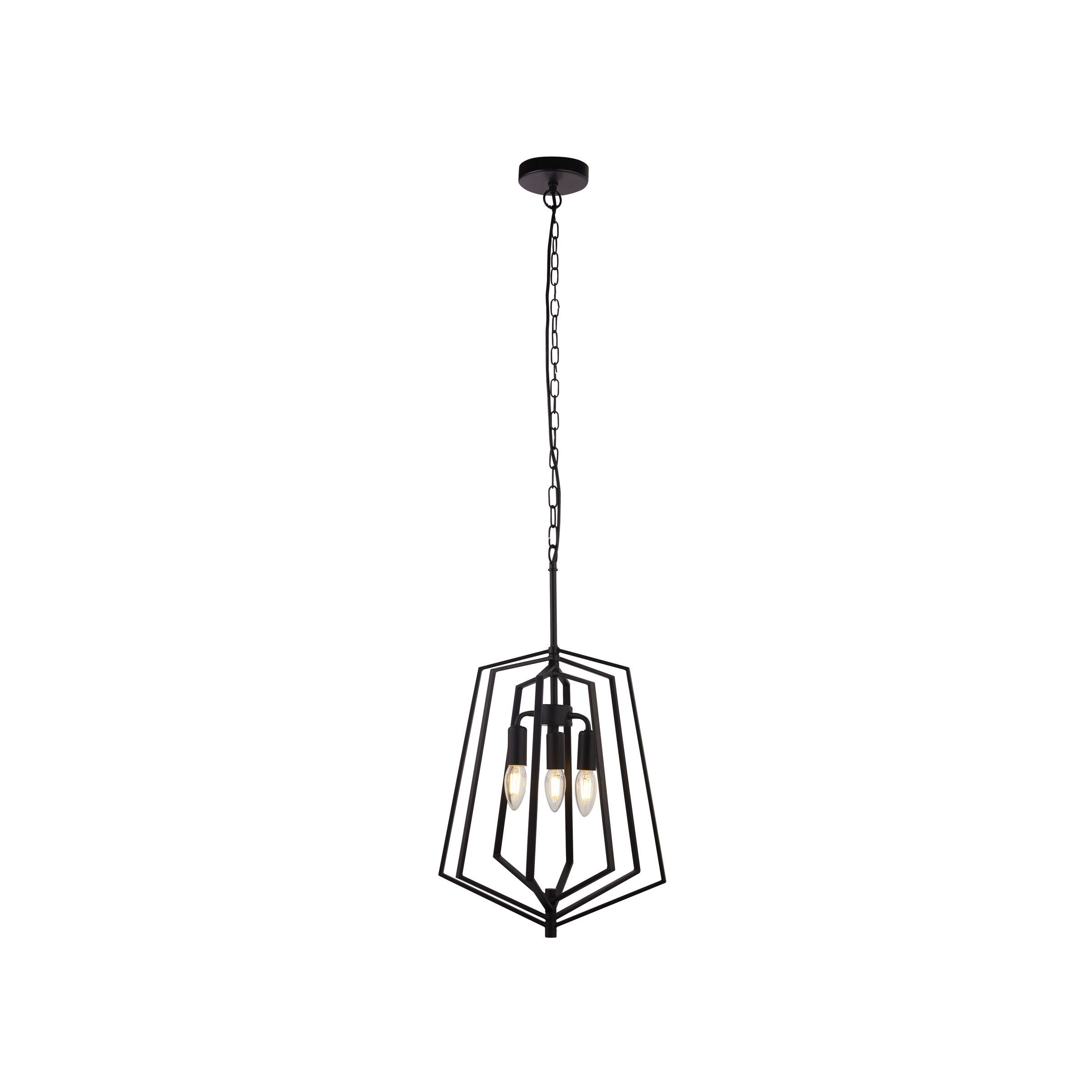 Searchlight Slinky - lampe suspendue - x - noir mat