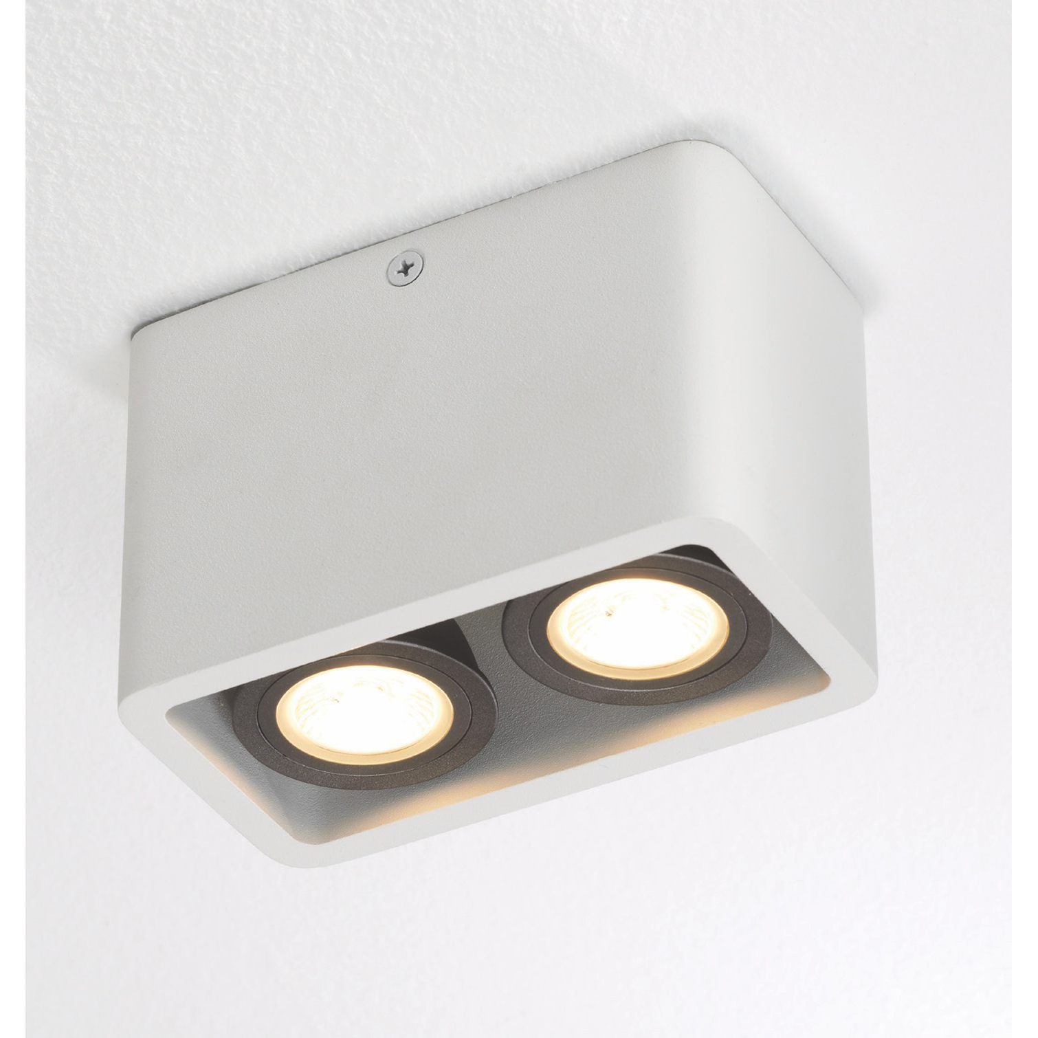 Artdelight Bronx2 - spot en saillie 2L - x 8,5 cm - blanc
