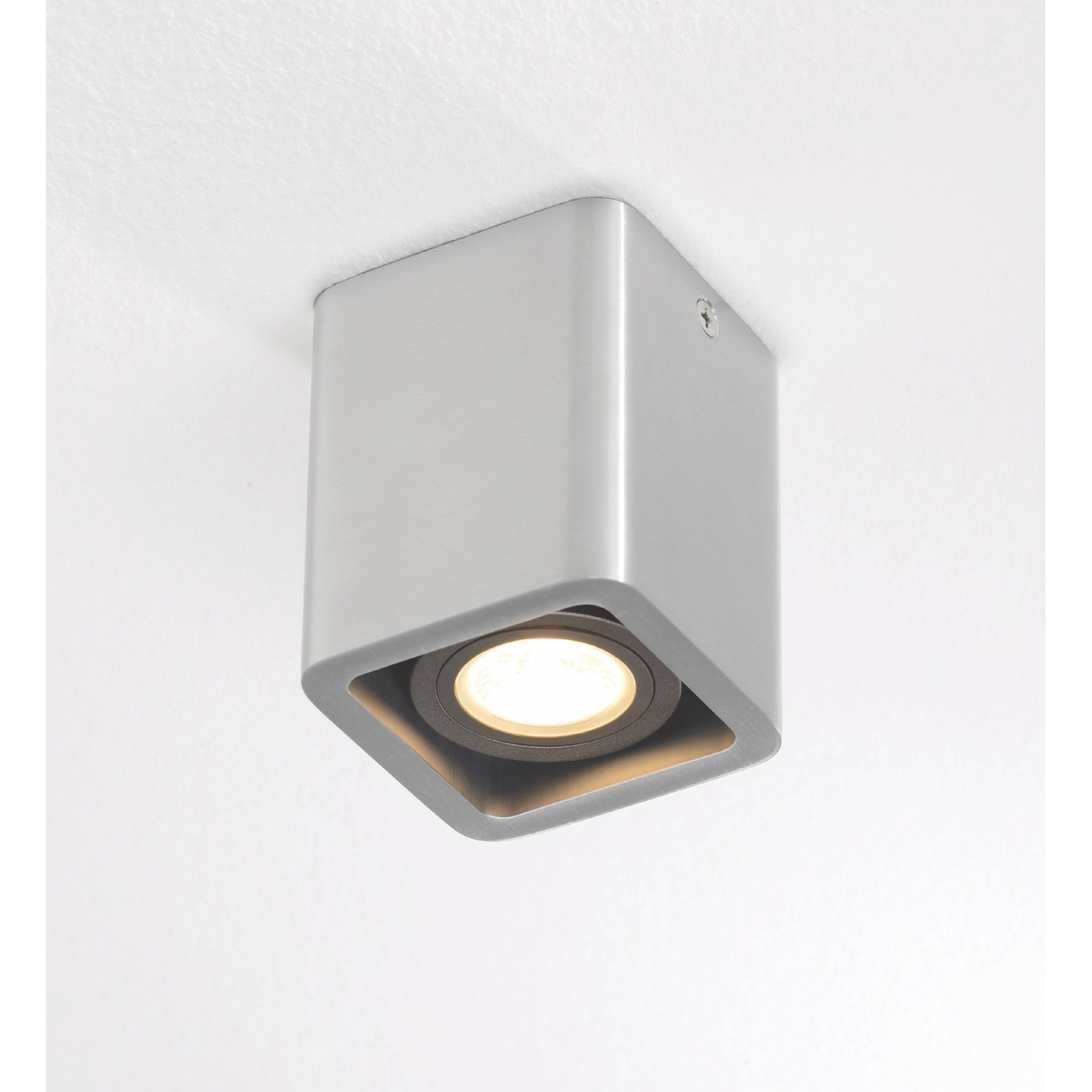 Artdelight Bronx1 - spot en saillie 1L - x 8,5 cm - aluminium