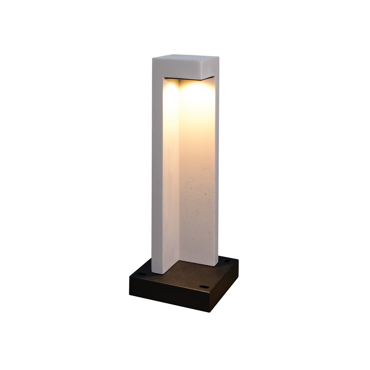 VK Lighting Trigono - lampe de jardin - x - 6,5W LED inclus - IP65 - gris