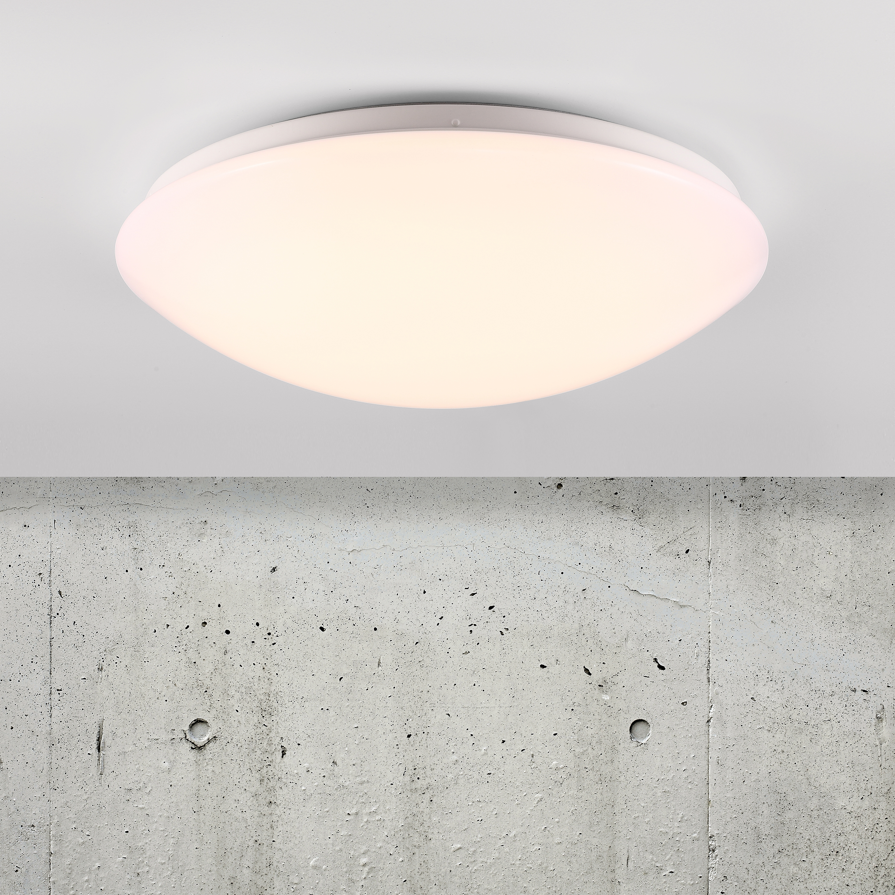 Nordlux Ask - plafonnier - Ø - 18W LED inclus - IP44 - blanc