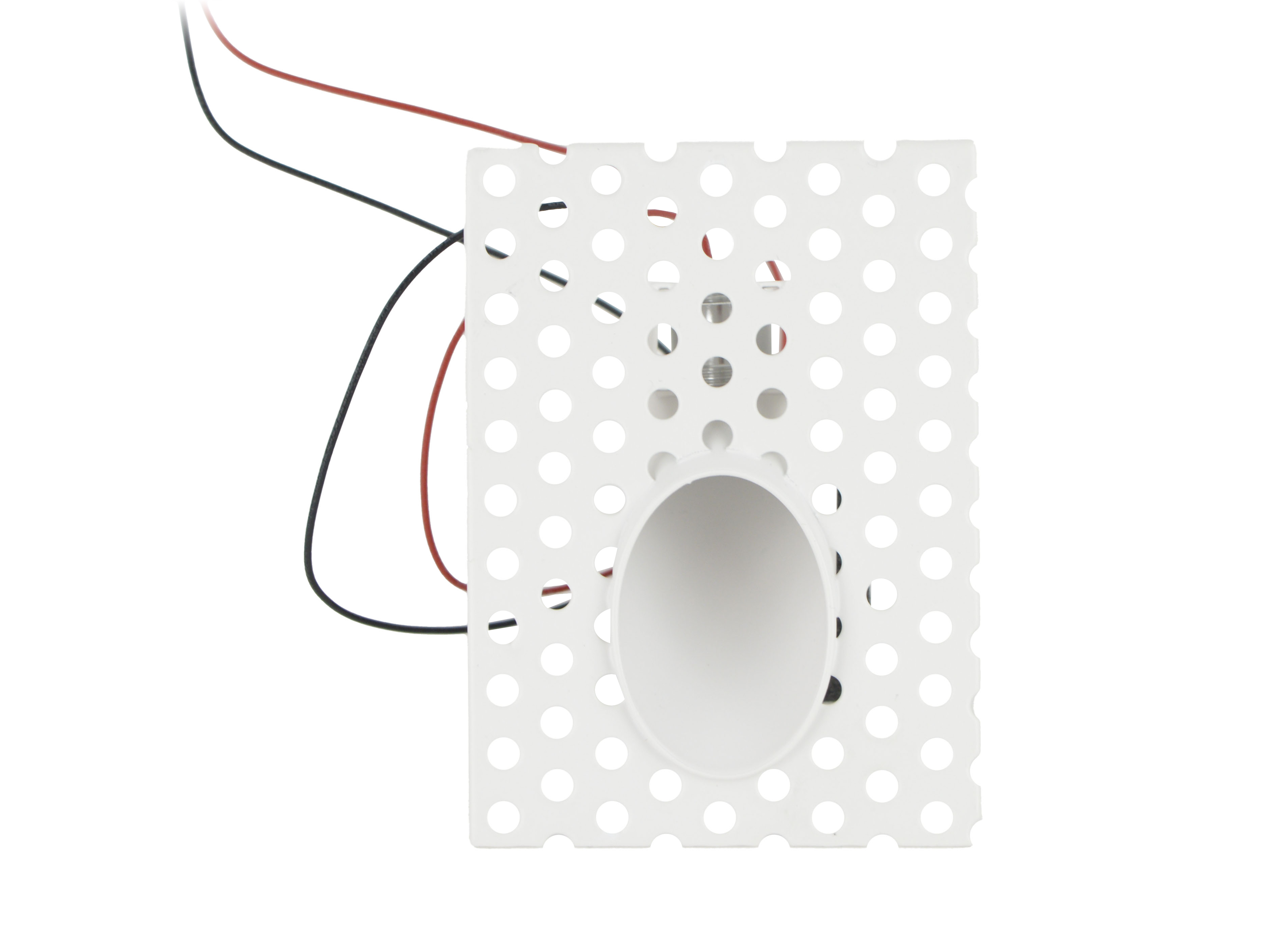 Projectlight Boulogne - applique encastrée - cm - 1W LED dimmable inclus - blanc