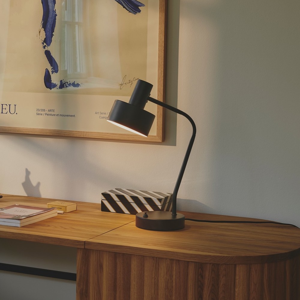 Nordlux Matis - lampe à poser - Ø cm - noir