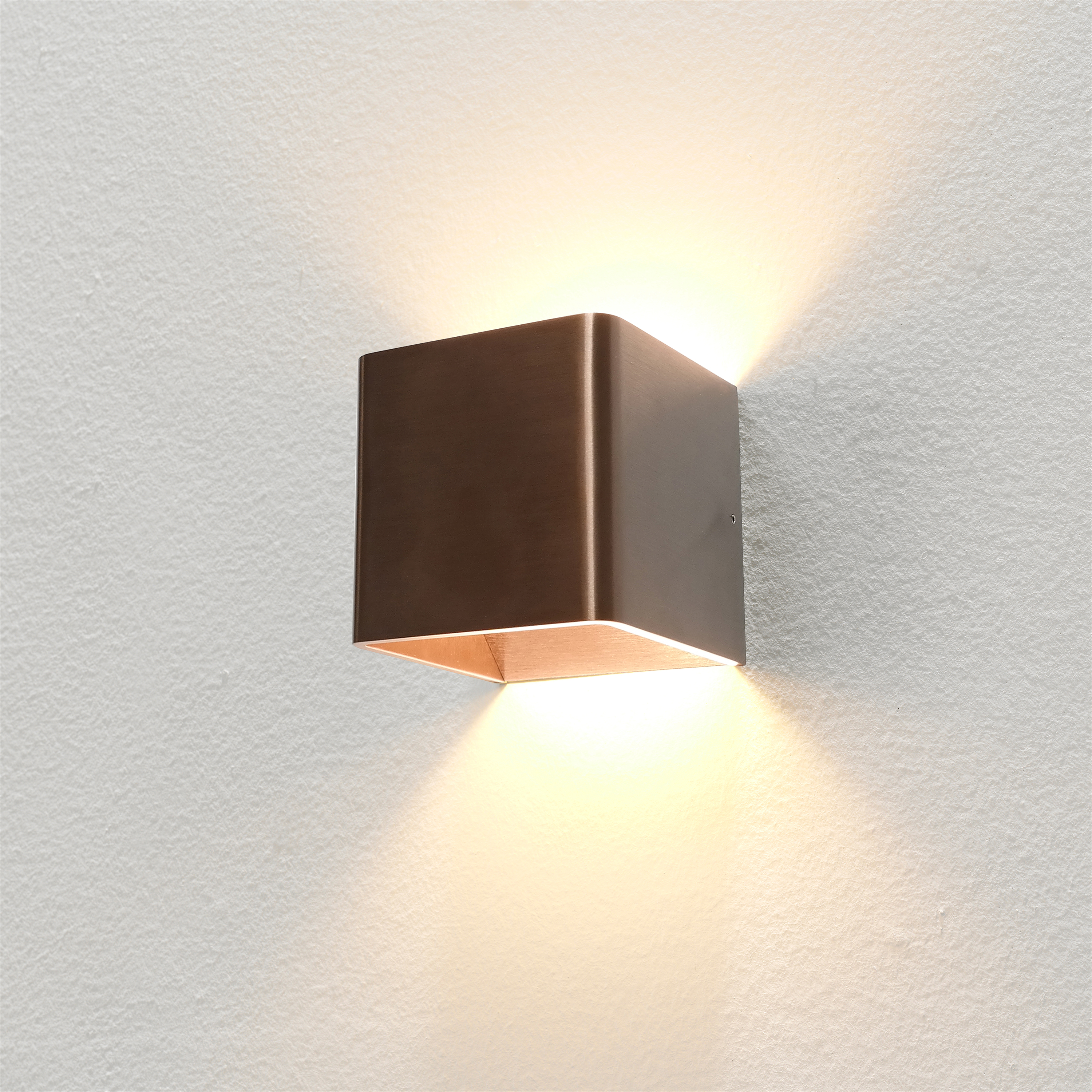 Artdelight Fulda - applique murale - x - 6W LED dimmable inclus - bronze brossé