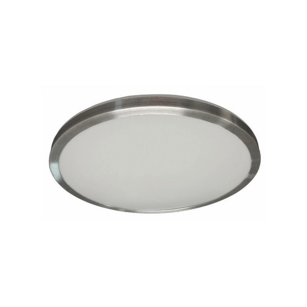Artdelight Basic - plafonnier de salle de bain - Ø cm - 12W LED inclus - IP44 - aluminium