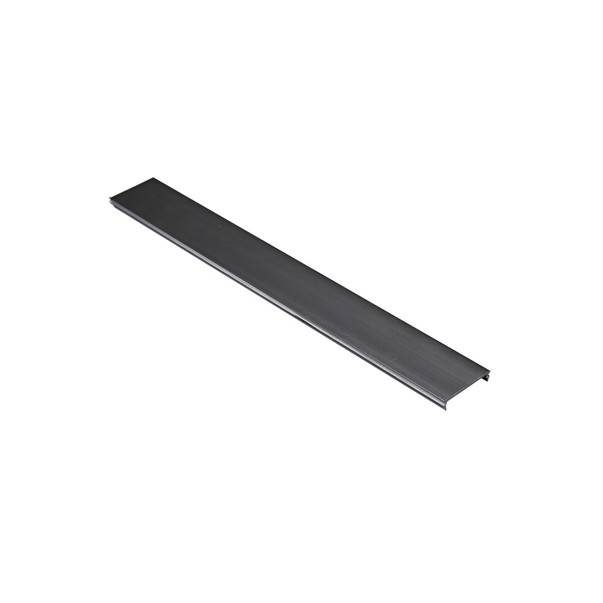 VK Lighting - Plaque de recouvrement pour profilé magnétique - ,8 x 0,8 cm - noir