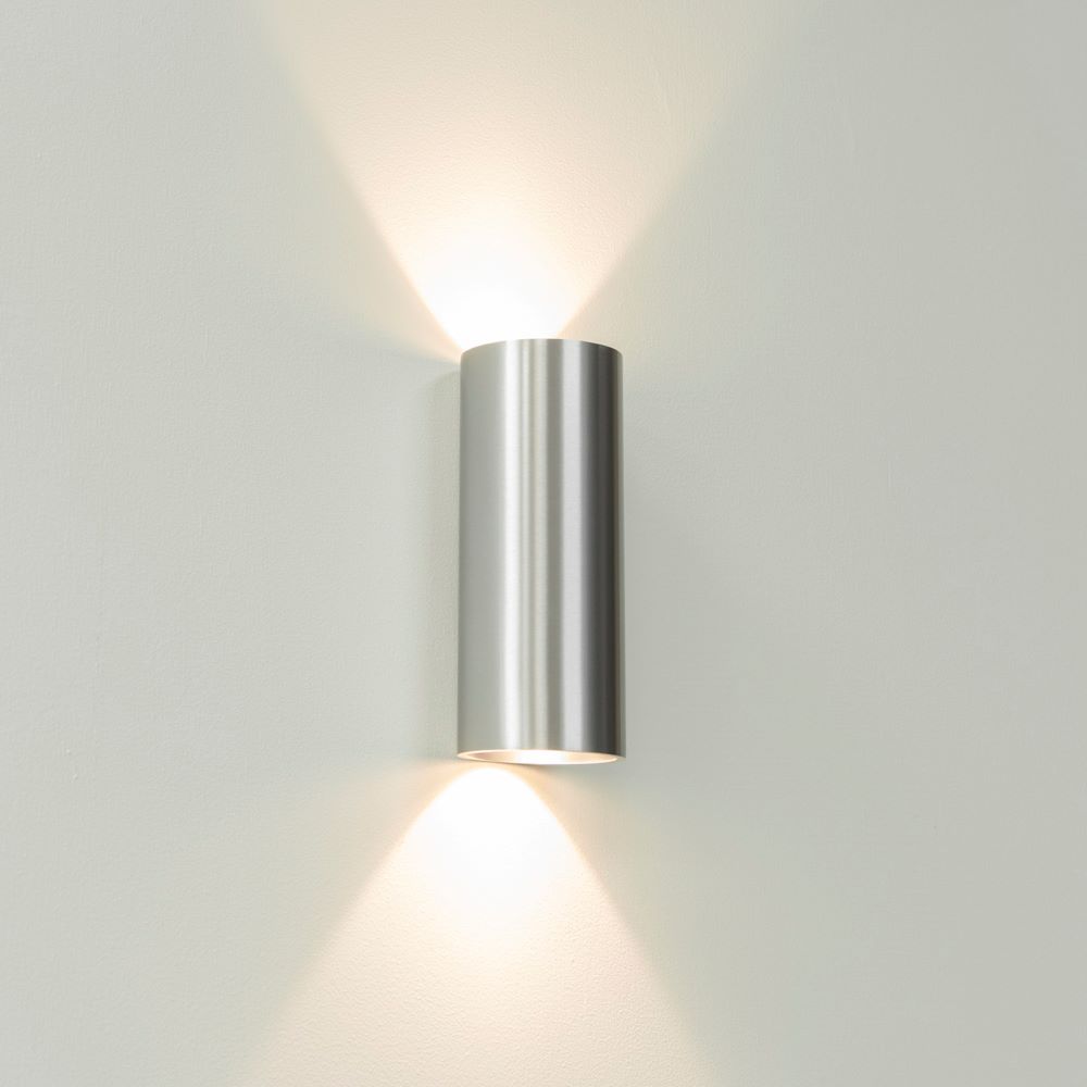 Artdelight Brody2 - applique murale - 7,2 x 7,2 x - W LED dimmable inclus - IP54 - aluminium
