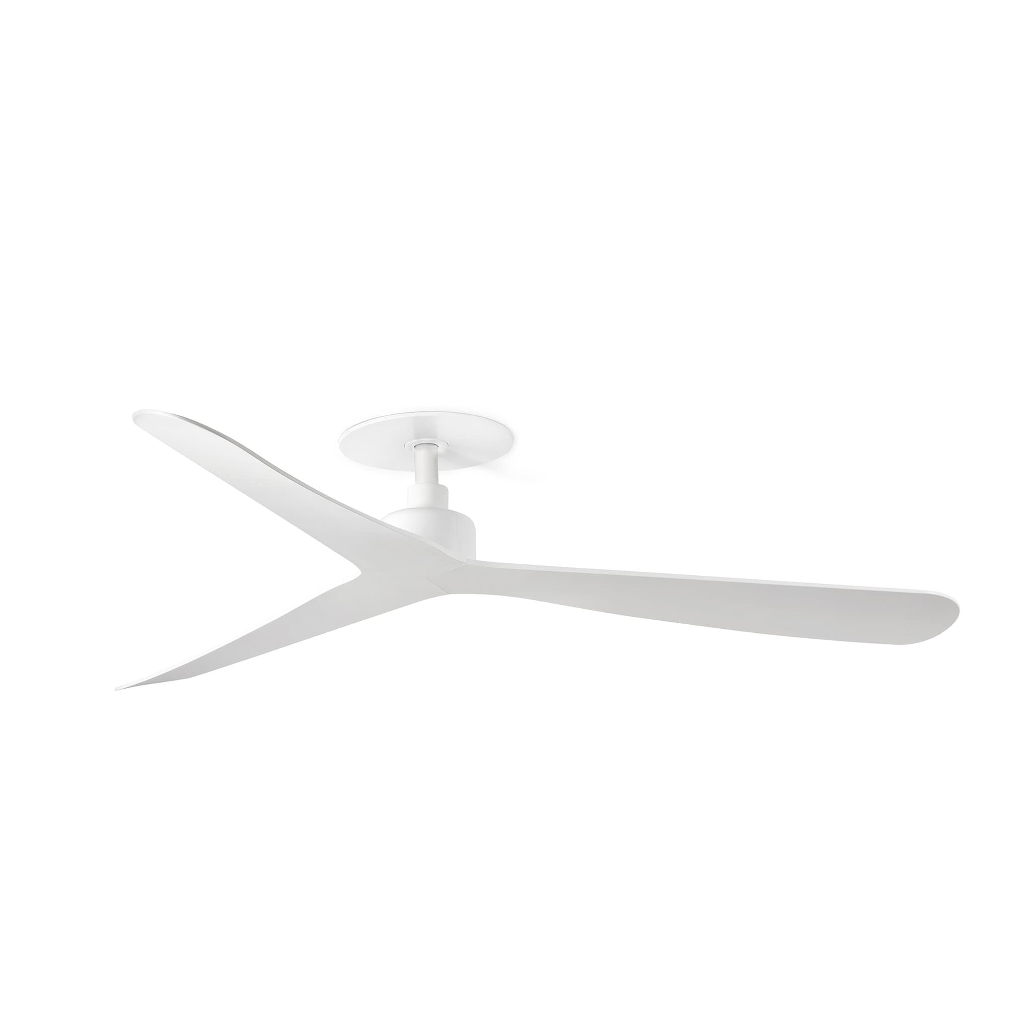 Faro Rocker M - ventilateur de plafond avec rosace encastrée - Ø - blanc mat