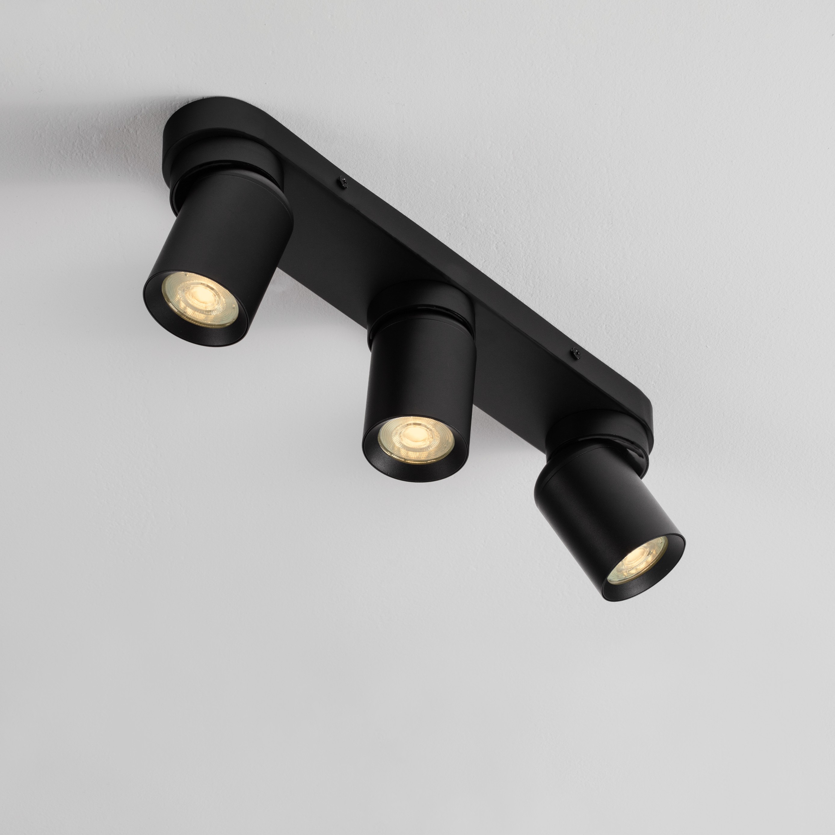 Nova Luce Amecy - spot en saillie 3L - ,5 x 6,5 cm - noir sablé