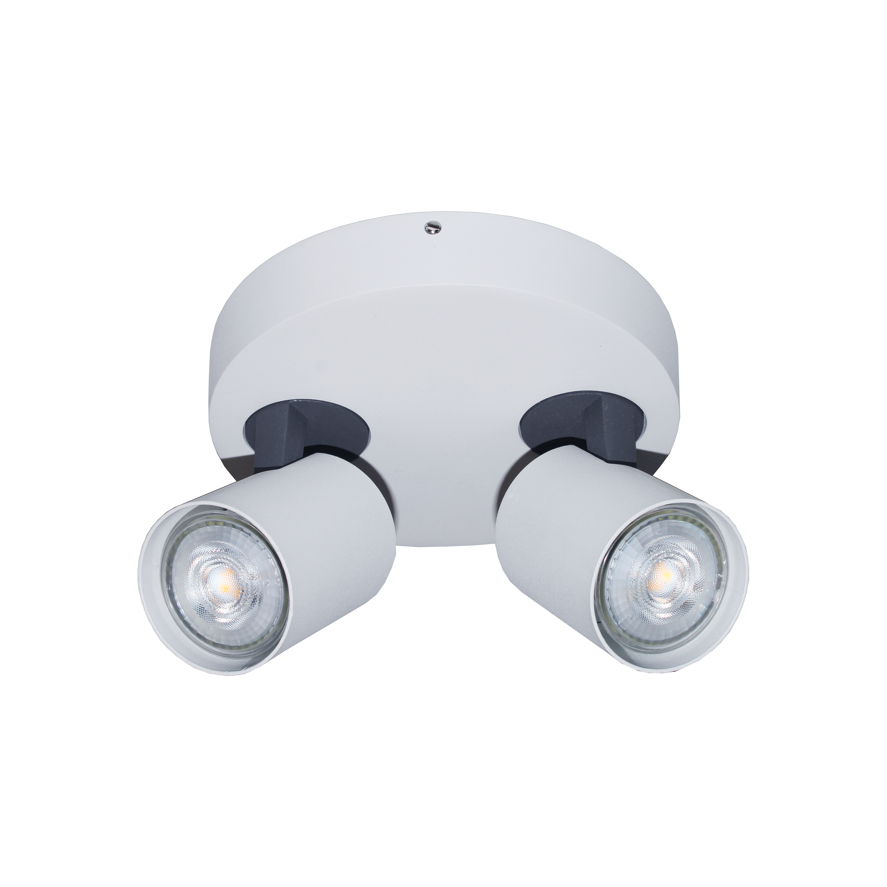 Artdelight Vivaro - spot en saillie 2L - Ø 17,2 x - blanc et anthracite
