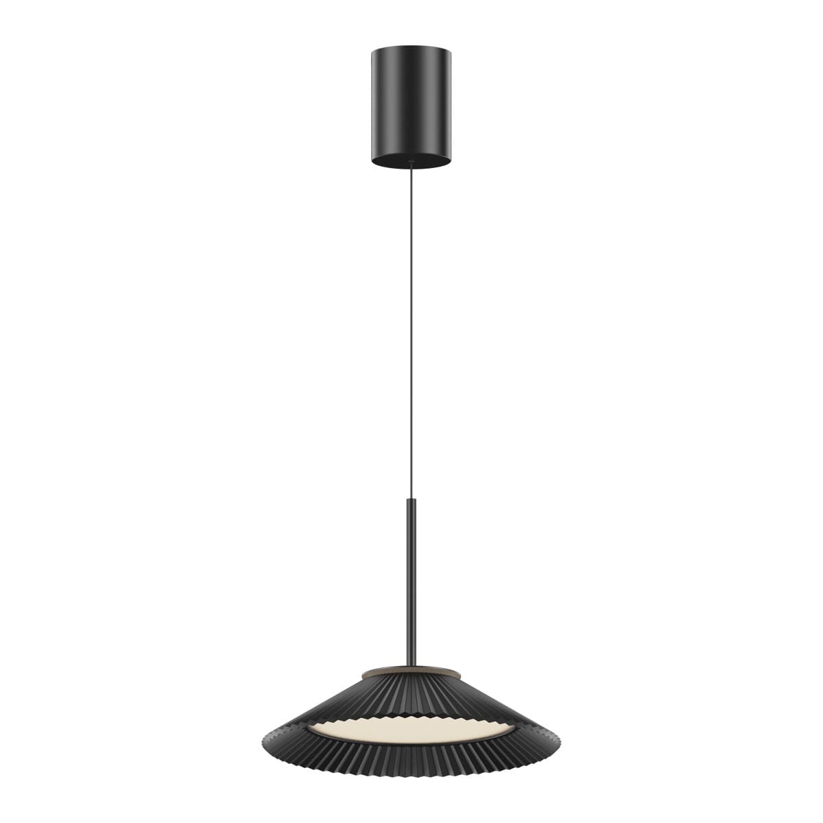 VK Lighting Amelie - lampe suspendue - Ø ,2 cm - 18W dimmable LED inclus - noir
