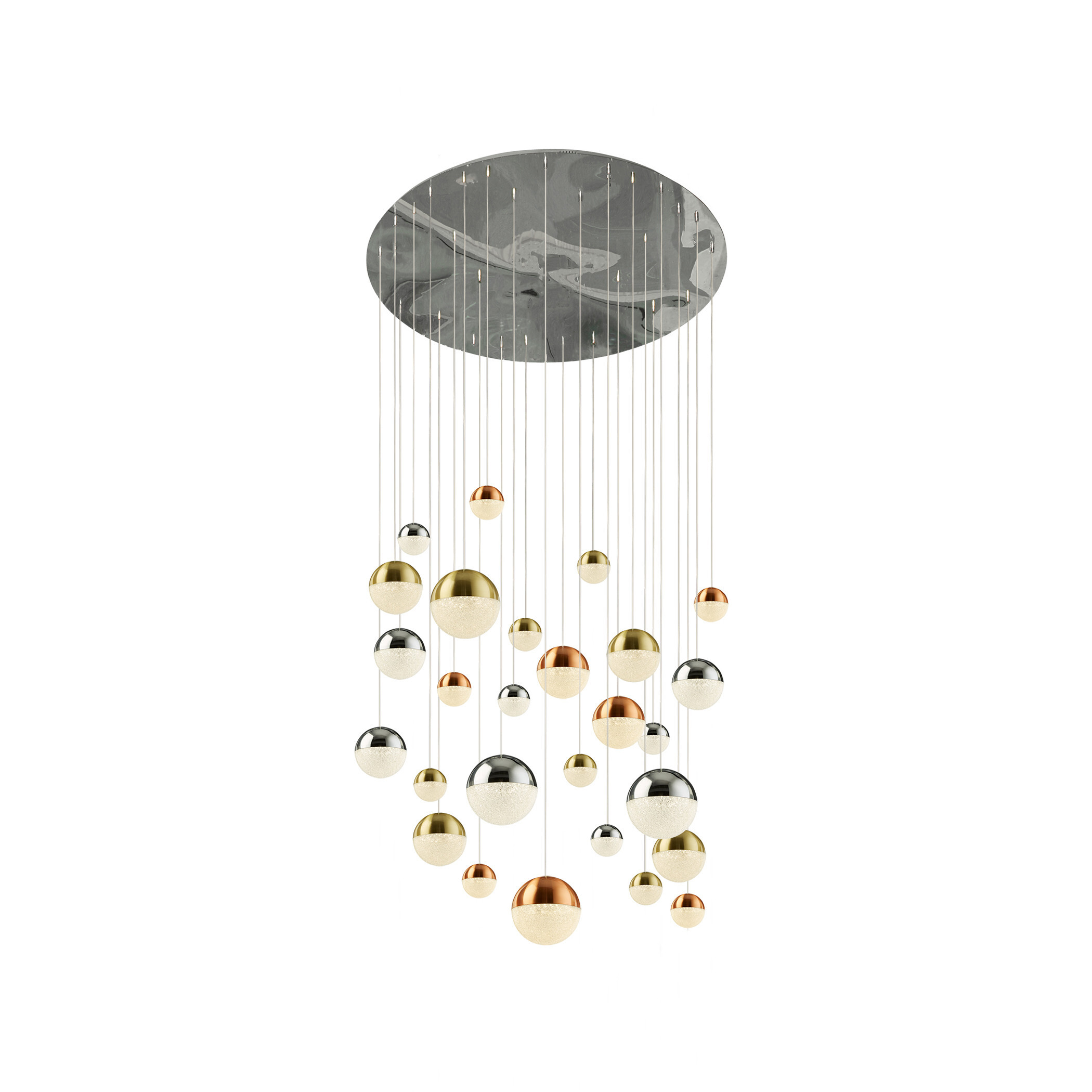 Searchlight Planets - lampe suspendue - Ø cm - W LED dimmable inclus - multicolore