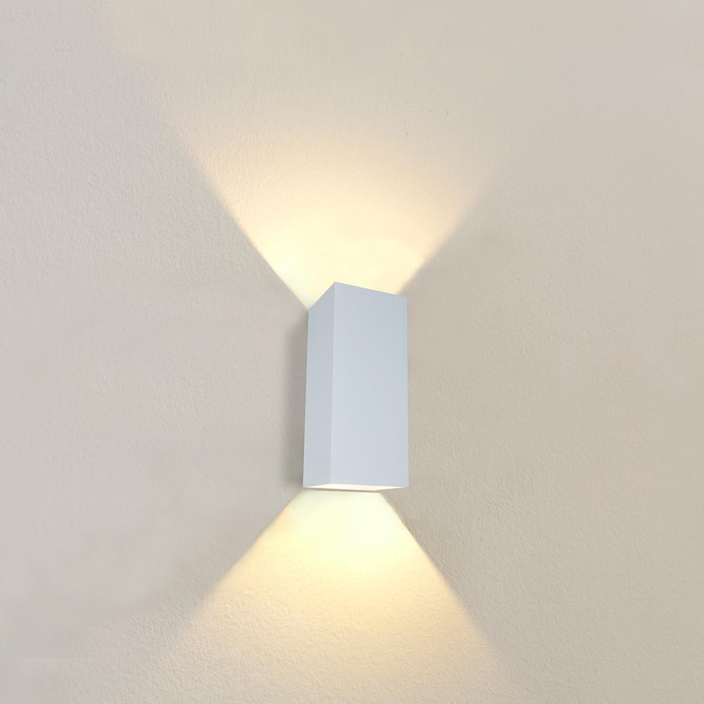 Artdelight Dante XL - applique murale - x - blanc