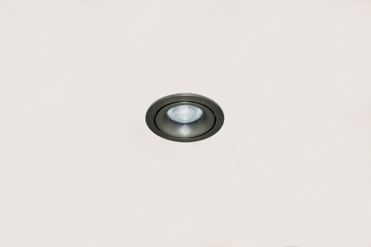 Artdelight Alice - spot encastré - Ø 90 mm, Ø 83 mm encastrable - bronze clair