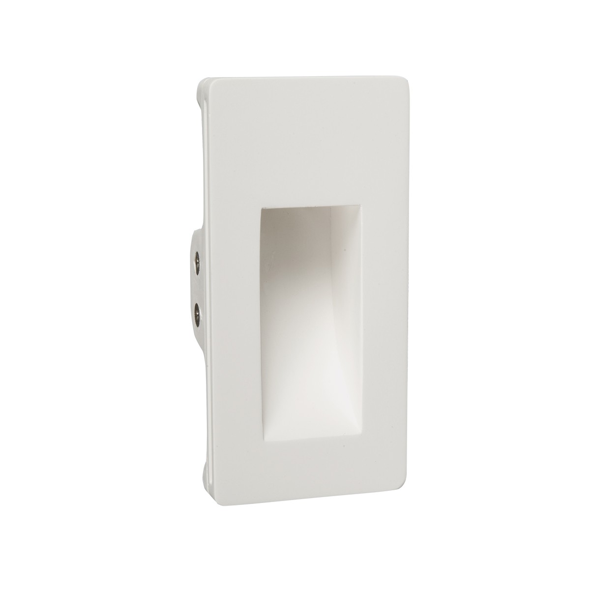 VK Lighting Gypsum - Applique encastrée - ,8 x 16,5 cm - 1W LED inclus - blanc