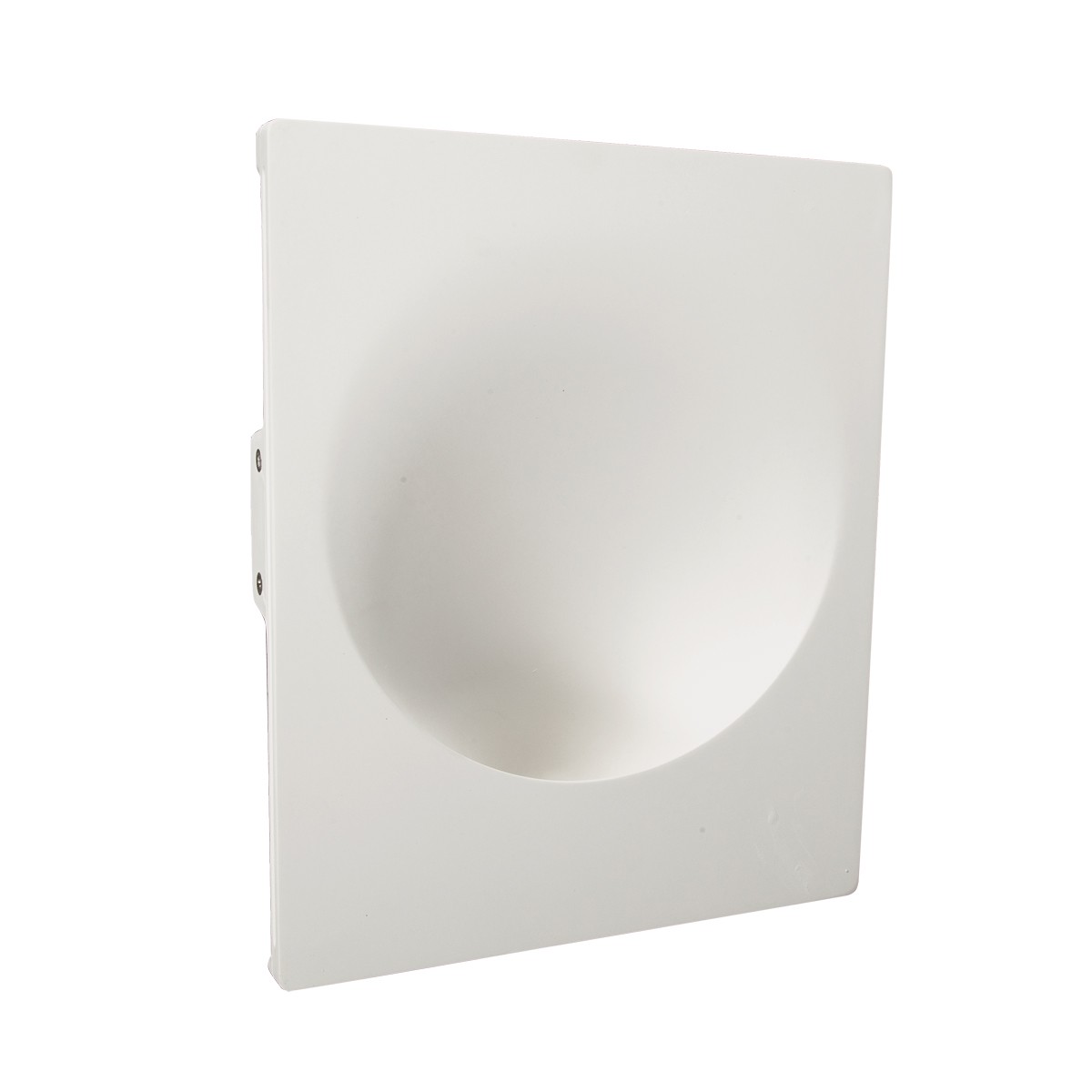 VK Lighting Gypsum - applique encastrée - ,8 x - blanc