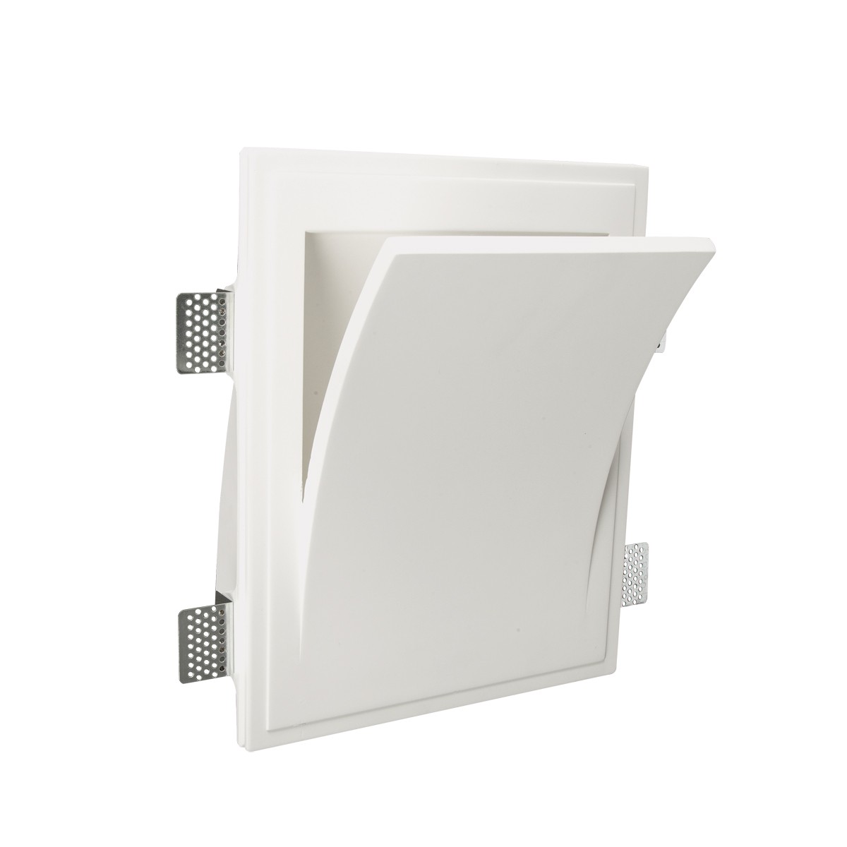 VK Lighting Gypsum - applique encastrée - ,4 x - blanc