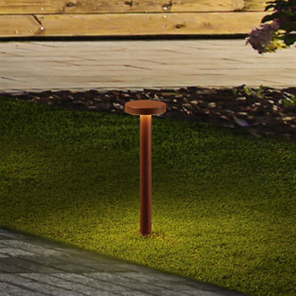Nova Luce Mood - lampe de jardin - Ø cm - 5W LED inclus - IP65 - corten
