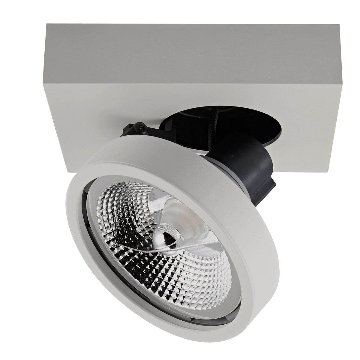 VK Lighting Kylos - spot en saillie - 15,5 x ,9 cm - blanc