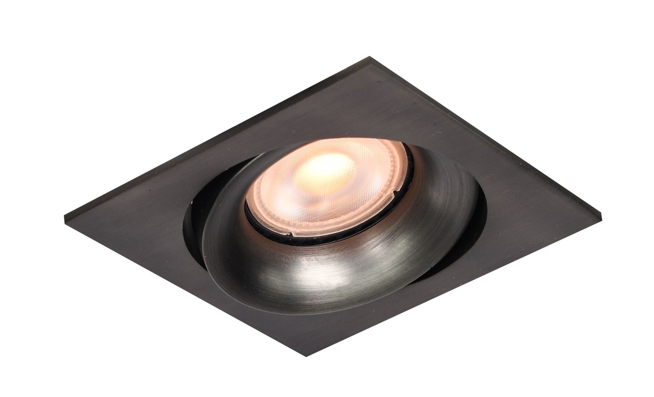 Artdelight Alice - spot encastrable - Ø mm, Ø 83 mm encastrable - bronze clair