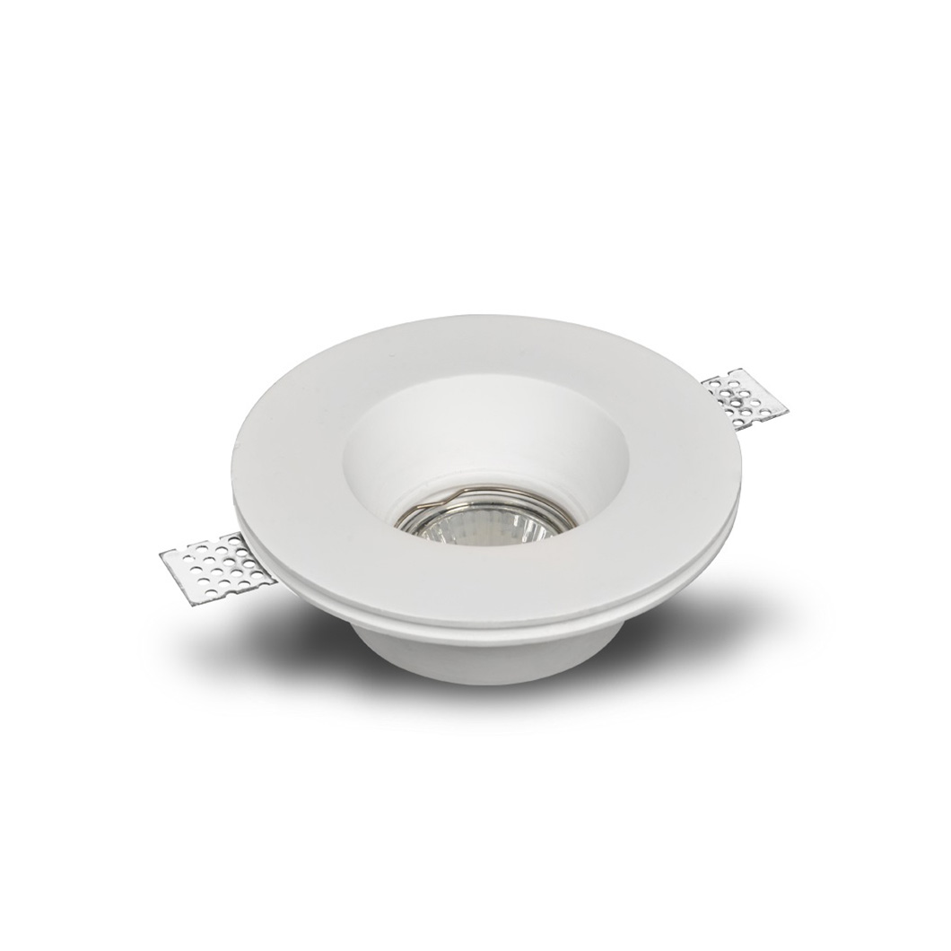 Artdelight Vieira - spot encastré - Ø 130 mm, Ø 133 mm encastré - blanc