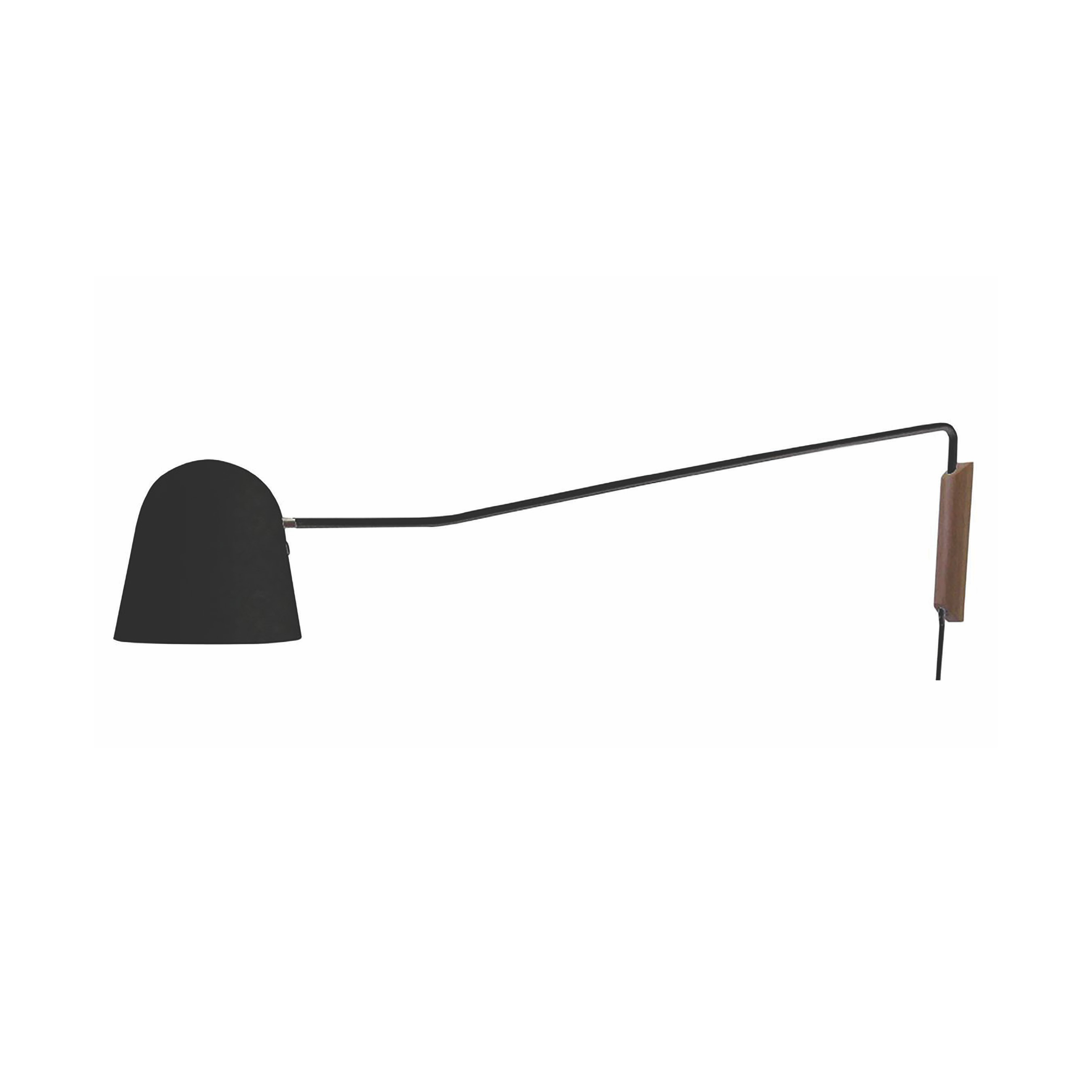Artdelight Sensa - applique murale avec interrupteur à cordon - cm - noir