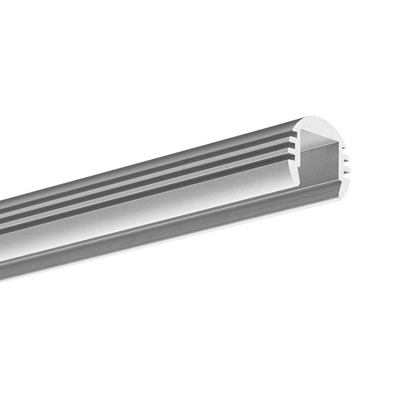 KLUS PDS - O - profilé - Ø 1, - longueur - argent anodisé