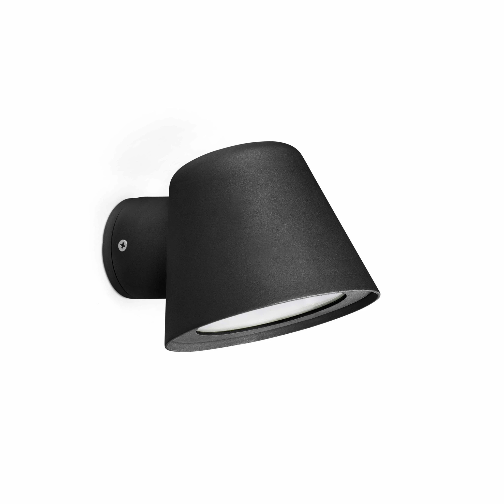 Faro Gina - applique murale - 11,5 x cm - IP44 - noir mat
