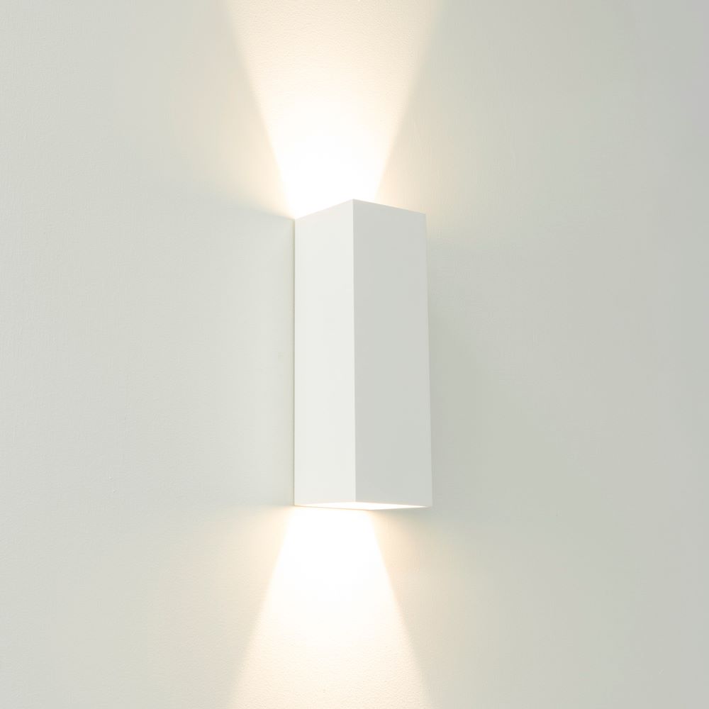Artdelight Vegas - applique murale - x - W LED dimmable inclus - IP65 - blanc