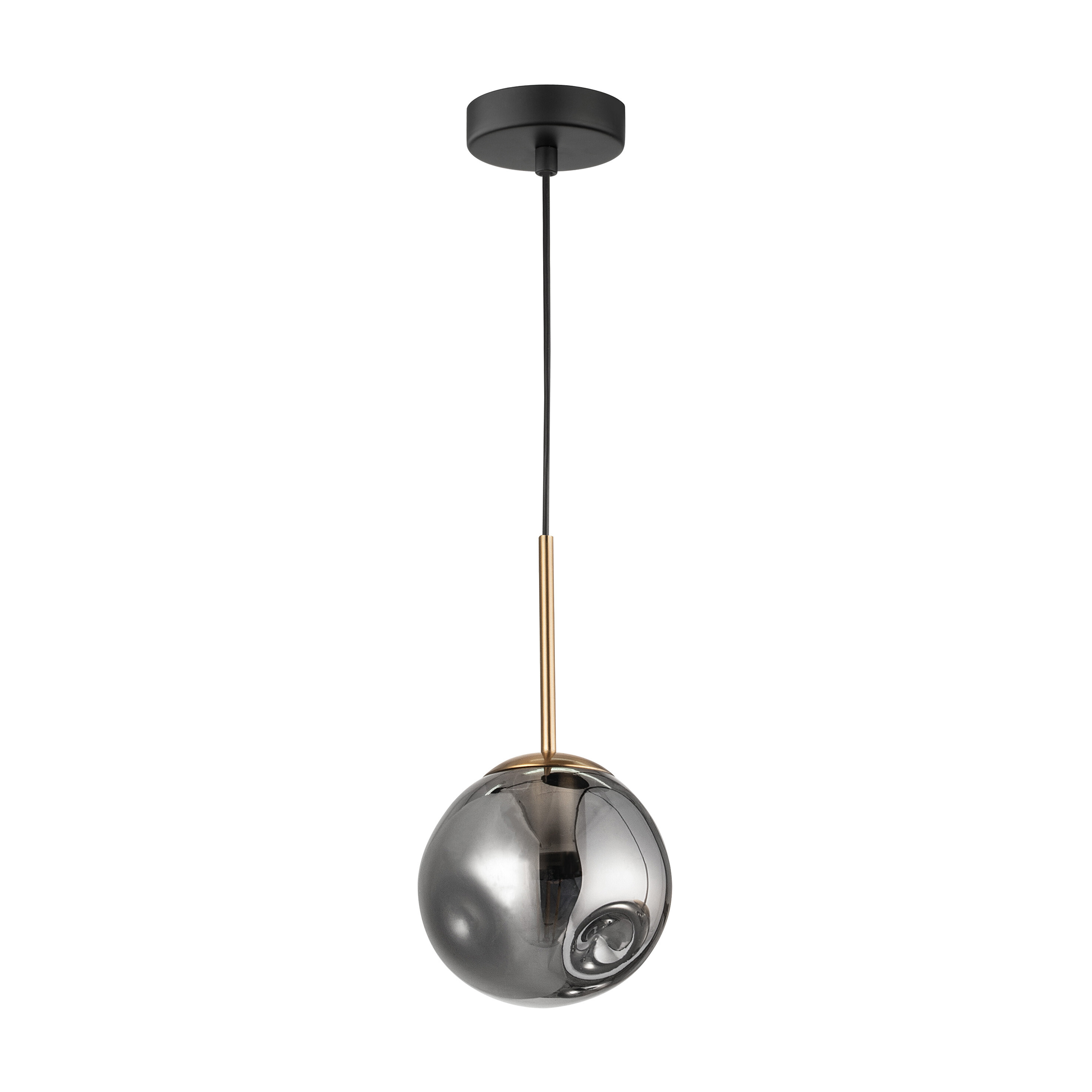 Nova Luce Spada - lampe suspendue - Ø cm - chrome