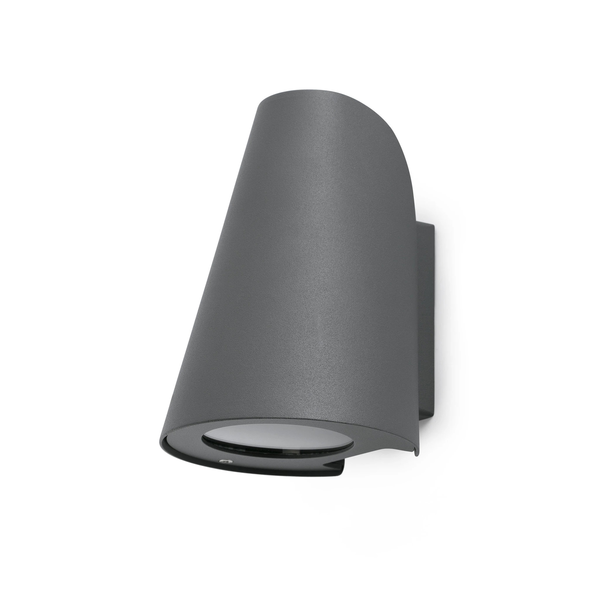 Faro Tinia - applique murale - 12,5 x 13,5 x - IP44 - gris foncé