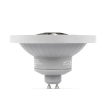 VK Lighting Ampoule LED - Ø 11,1 x 6,8 cm - GU10 - 12W LED inclus dimmable - 2700K - 45° - blanc