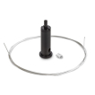 KLUS RG-1 - set de montage avec câble 100cm - noir