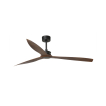 Faro Just Fan - ventilateur de plafond avec télécommande - Ø 178 cm - brun et noir mat