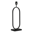 Searchlight - pied de lampe de table - 20 x 13 x 55 cm - noir mat