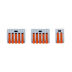 wago kit de connexion pour plaque de plafond avec 3 points lumineux