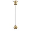 Artdelight Miami – suspension – Ø 10 x 218 cm – 10,8W dimmable LED inclus – or chaud