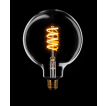 ETH Globe Spiral LED Filament - Ø 12,5 cm - E27 - 3 niveaux de gradation - 7W - 2200K - transparent
