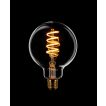 ETH Globe Spiral LED Filament - Ø 9,5 cm - E27 - dimmable - 7,5W - 2200K - or