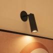 New Garden Roll 4 - spot de surface rechargeable - Ø4 x 12 cm - 3W LED dimmable inclus - noir