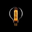 ETH LED Filament Globe - Ø 9,5 cm - E27 - 3 niveaux de gradation - 5W - 1800K - transparent