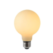 Lucide Ampoule à filament LED - Ø 8 cm - E27 - 5W dimmable - 2700K - opale