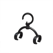 Konstsmide - crochets de suspension pour guirlande lumineuse pour 2392 - 20 pièces - IP44 - noir